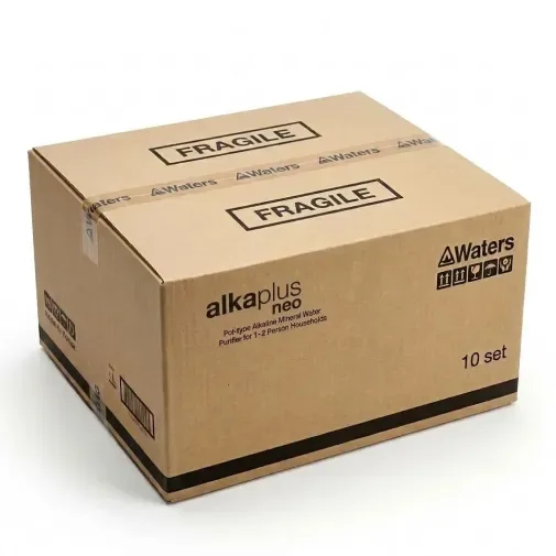 Caja cerrada de 10 jarras alcalinas Alkaplus neo